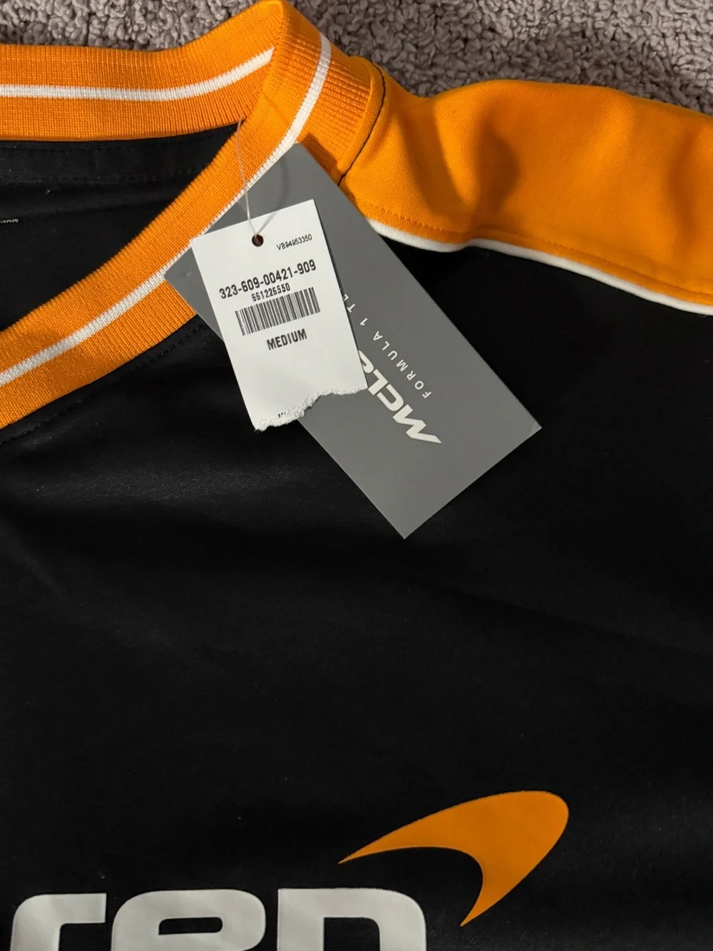 Hollister Co. x McLaren Racing Lando Norris LN4 graphic jersey